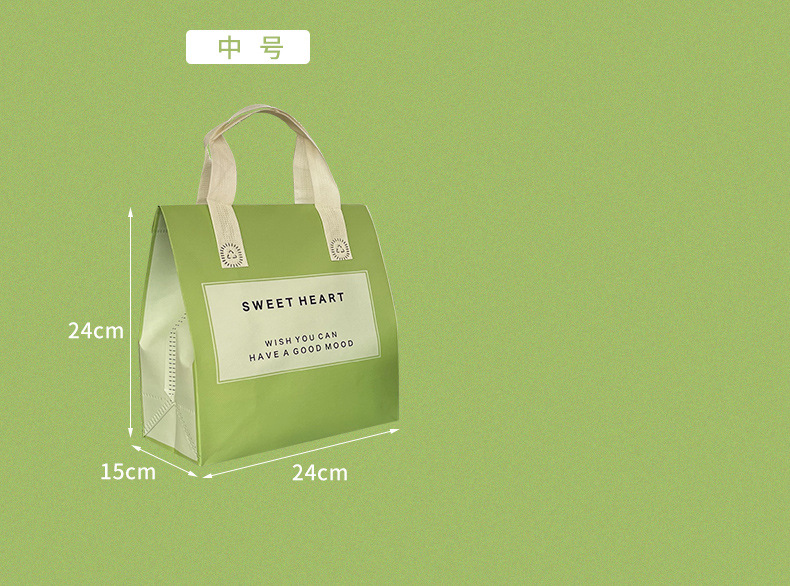 安徽省奶茶外卖袋餐饮外卖袋-铝箔保温袋定做-单杯奶茶外卖袋